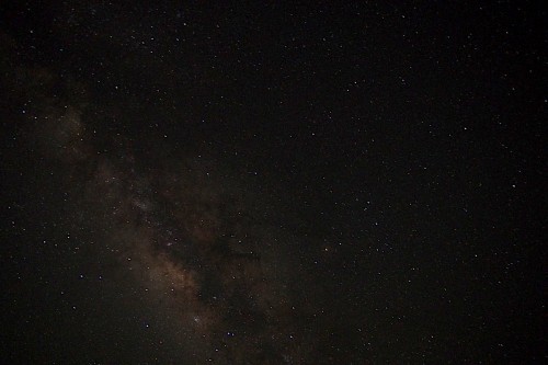 星空ってよりも宇宙って感じ