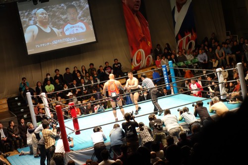 第1試合 蓮見隆太デビュー戦