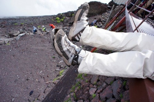 登山で壊れた靴