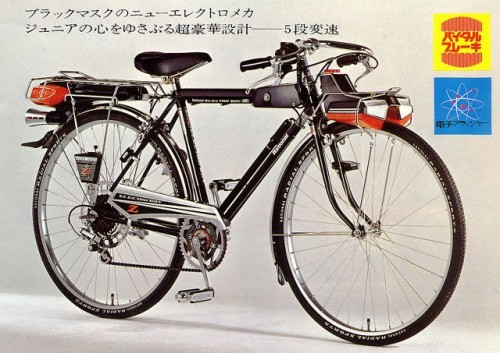 昔の自転車