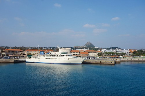 伊江島、到着！