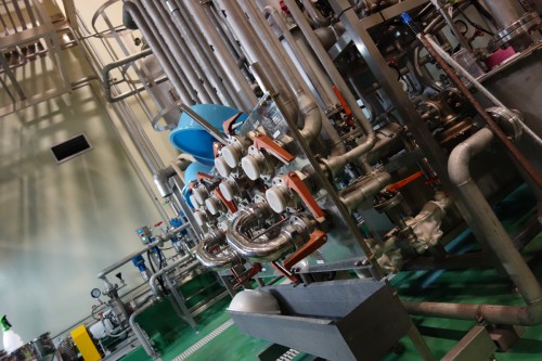 いろんな管が…