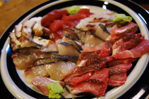 刺身盛り合わせ