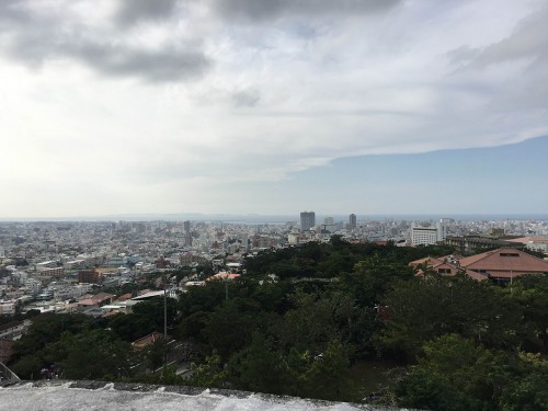 首里城からの眺め iPhone6s