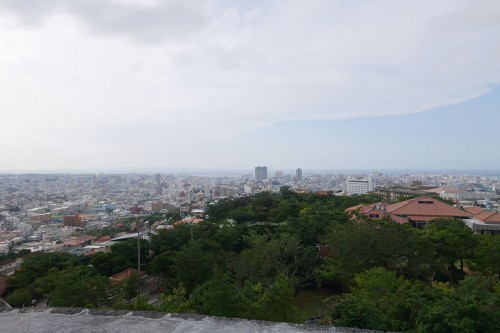 首里城からの眺め RX100M2