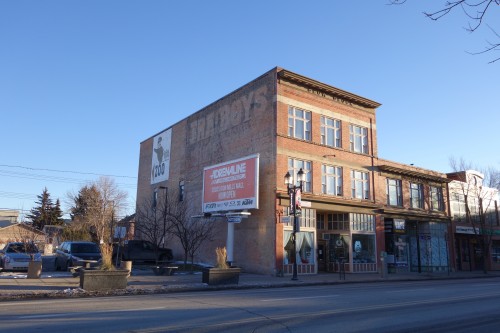 レンガの街並み