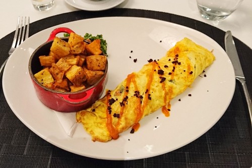 Yellow Door ベジタブルオムレツ