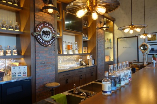 試飲できるカウンター