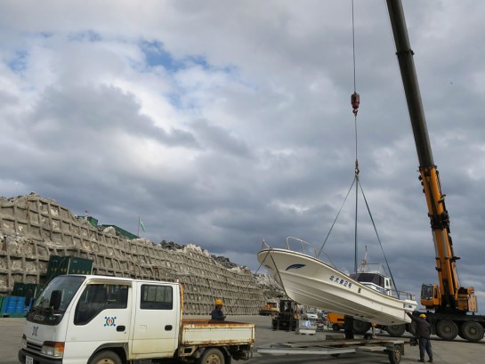 そのまま車へ…