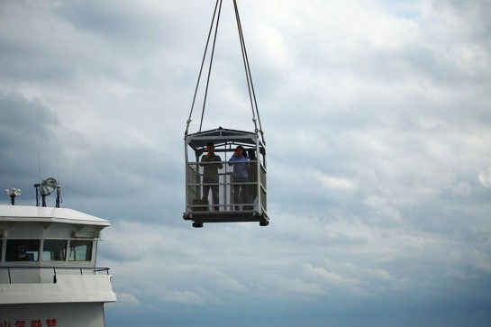 吊られるおじさん