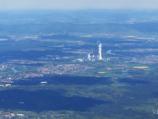 フランクフルトの原子力発電所