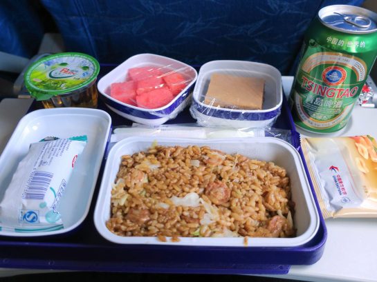 中国東方航空 機内食 ランチ