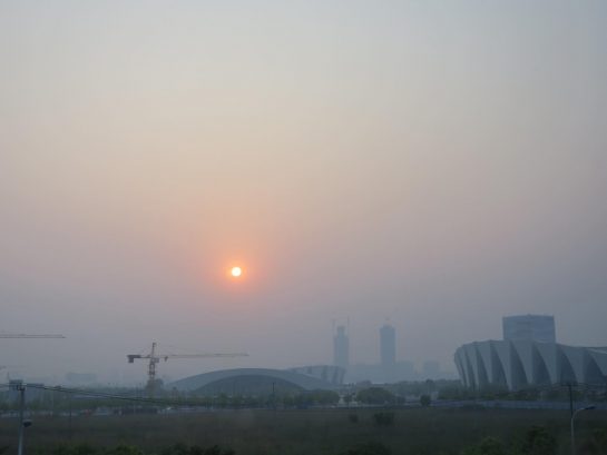 スモッグな空