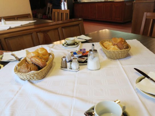 プランク醸造所での食事