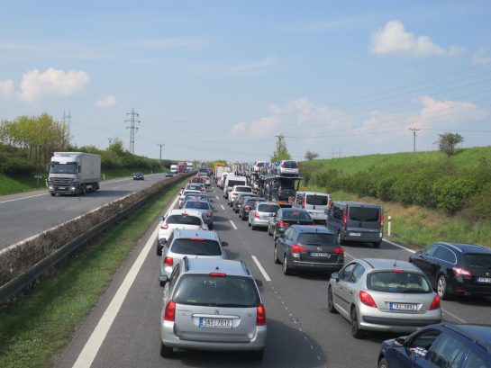 まさかの大渋滞