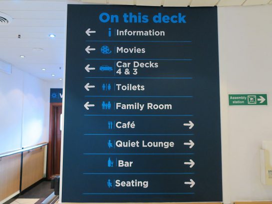 フェリー案内図