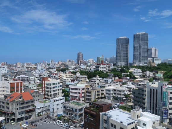 ホテルオーシャンからの眺め