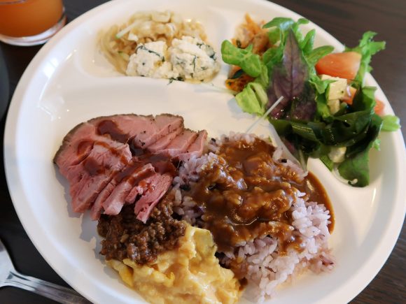 野菜もカレーも