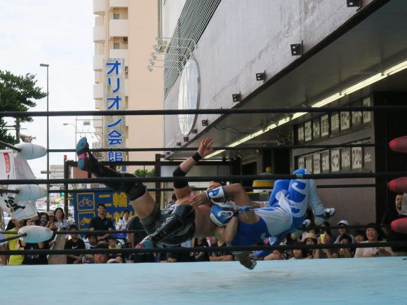 間近で見る迫力