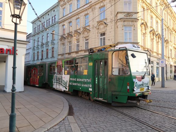 ピルスナーウルケルの路面電車