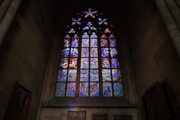 淡いステンドグラス