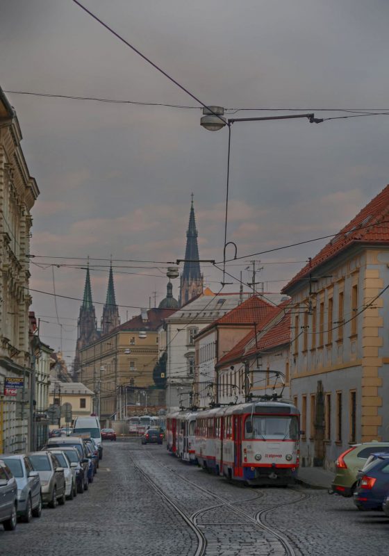 オロモウツの町並み