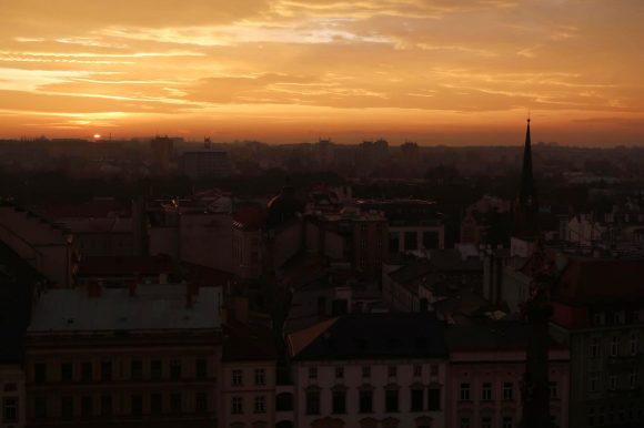 オロモウツのサンセット