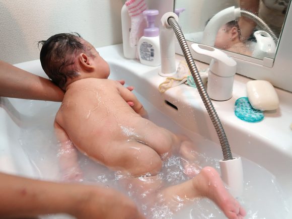 洗面台が小さくなってきました。