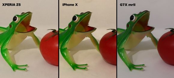 XPERIA vs iPhone X 比較