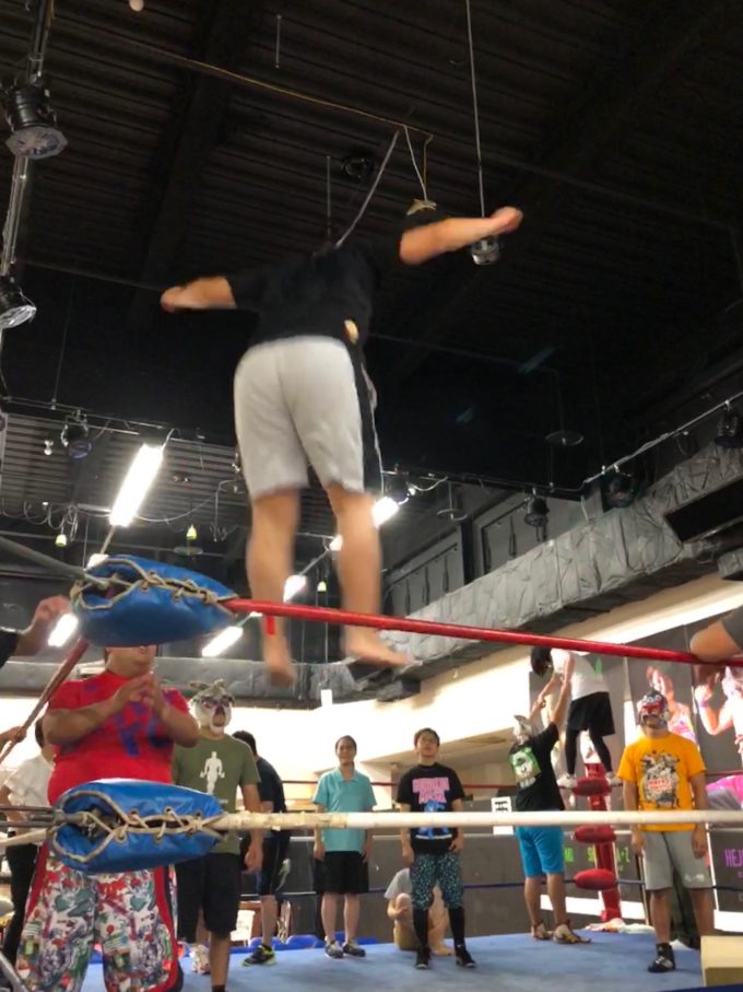 トップロープは意外と高い