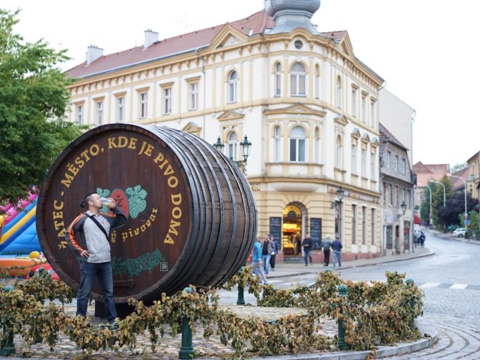ビールとホップの町 ジャテツ