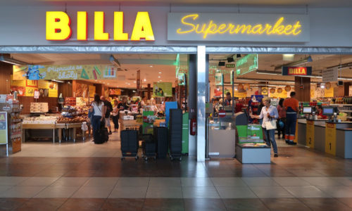 BILLA プラハ国際空港店
