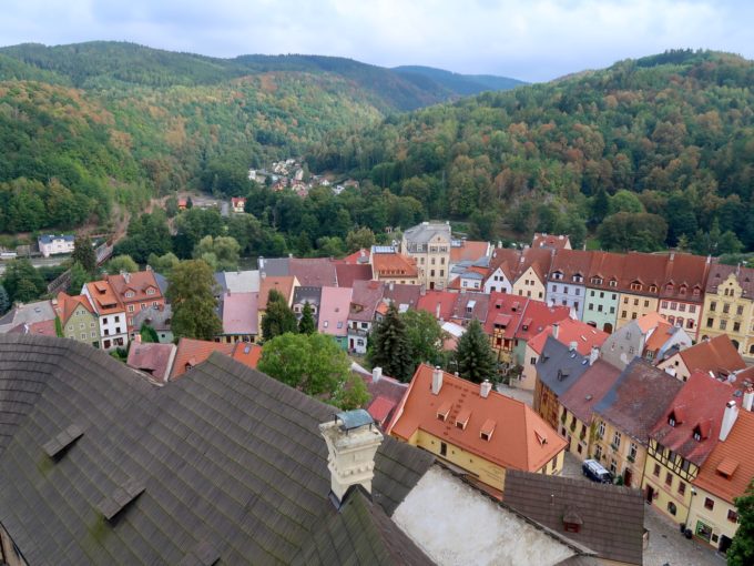 ロケト城から町