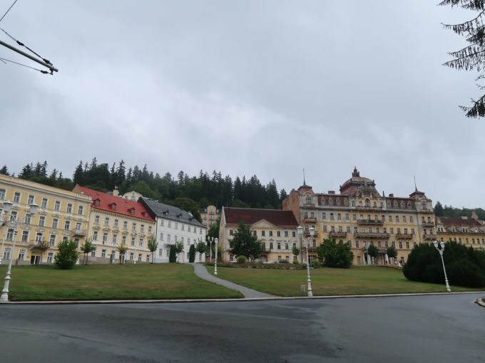 マリアーンスケー・ラーズニェの街並み