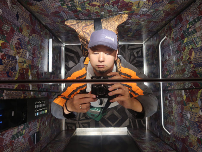 エレベーターも独特