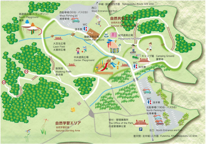 中城公園 マップ