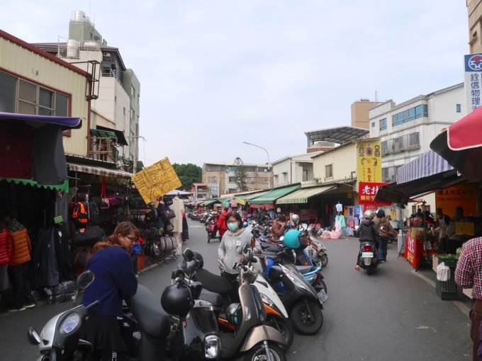 スクーターが多い！