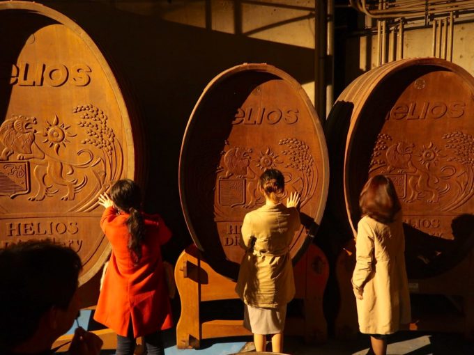 触ると幸せに…