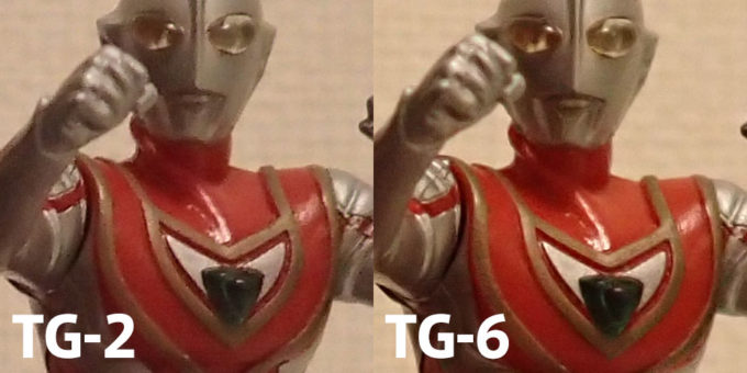 TG-2 TG-6 画像比較
