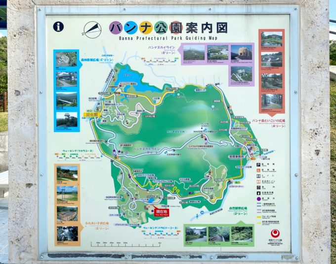 石垣島 バンナ公園 マップ