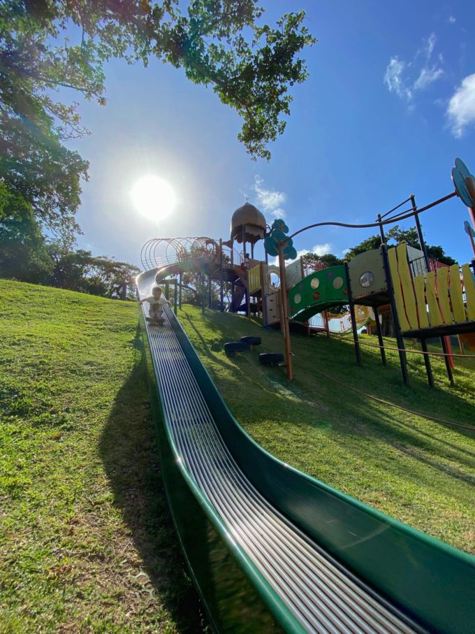 こちらの滑り台も長い