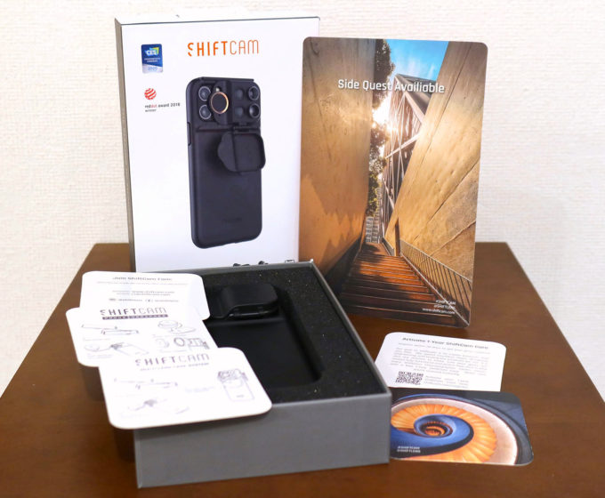 説明はカードで