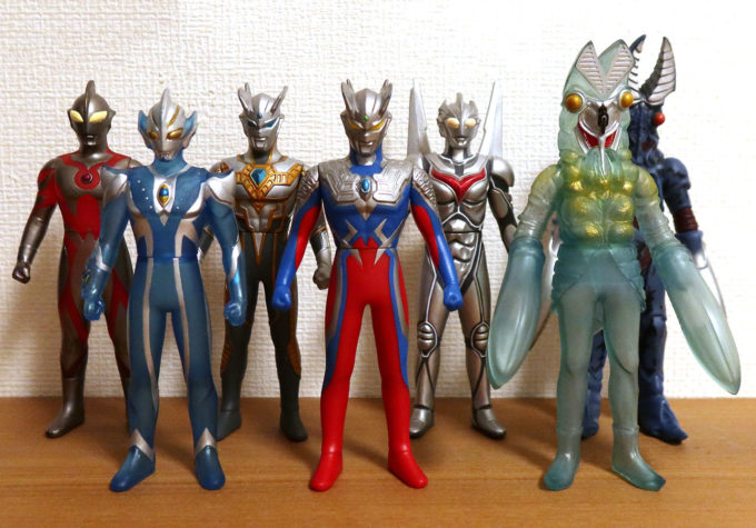 3ヶ月で増えたソフビ