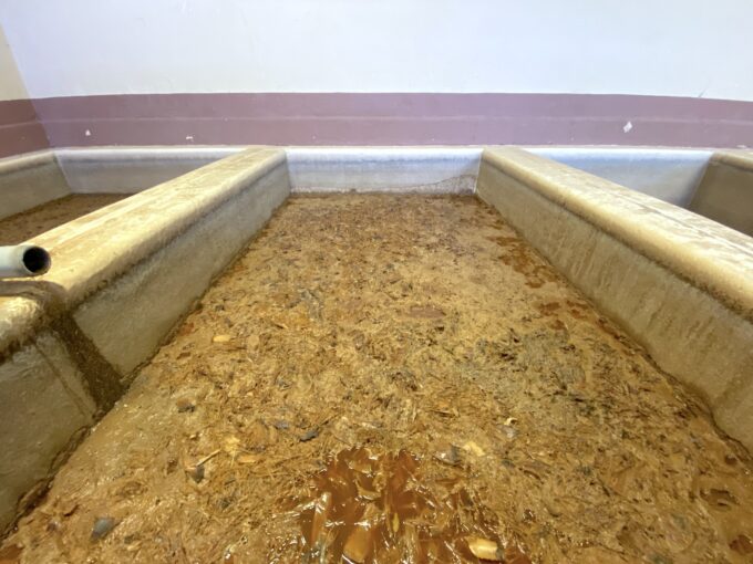 昔の発酵タンク