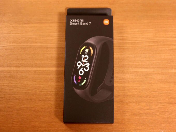 Xiaomi SmartBand 7 開封の儀