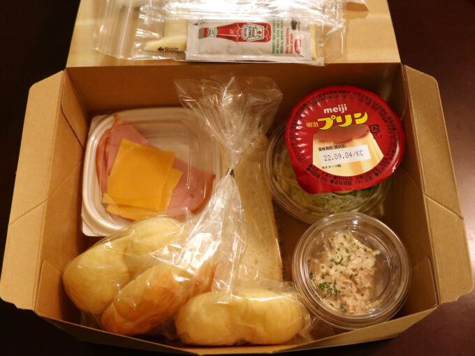 滞在３日目の朝食