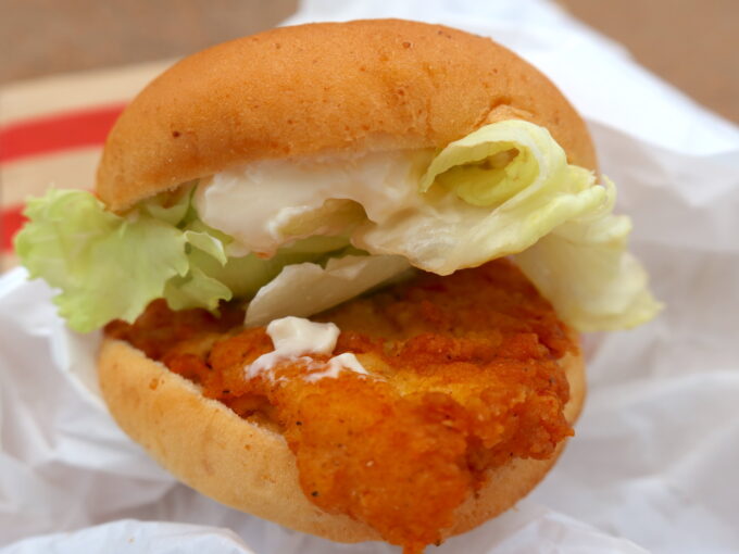 チキンフィレサンド