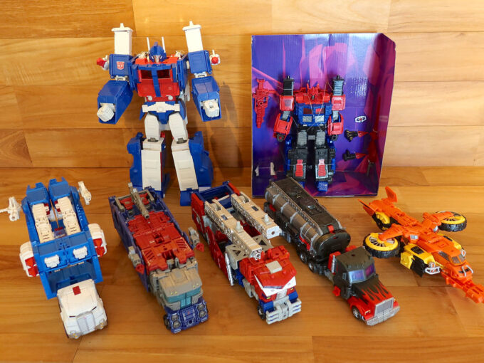 ７体のトランスフォーマー