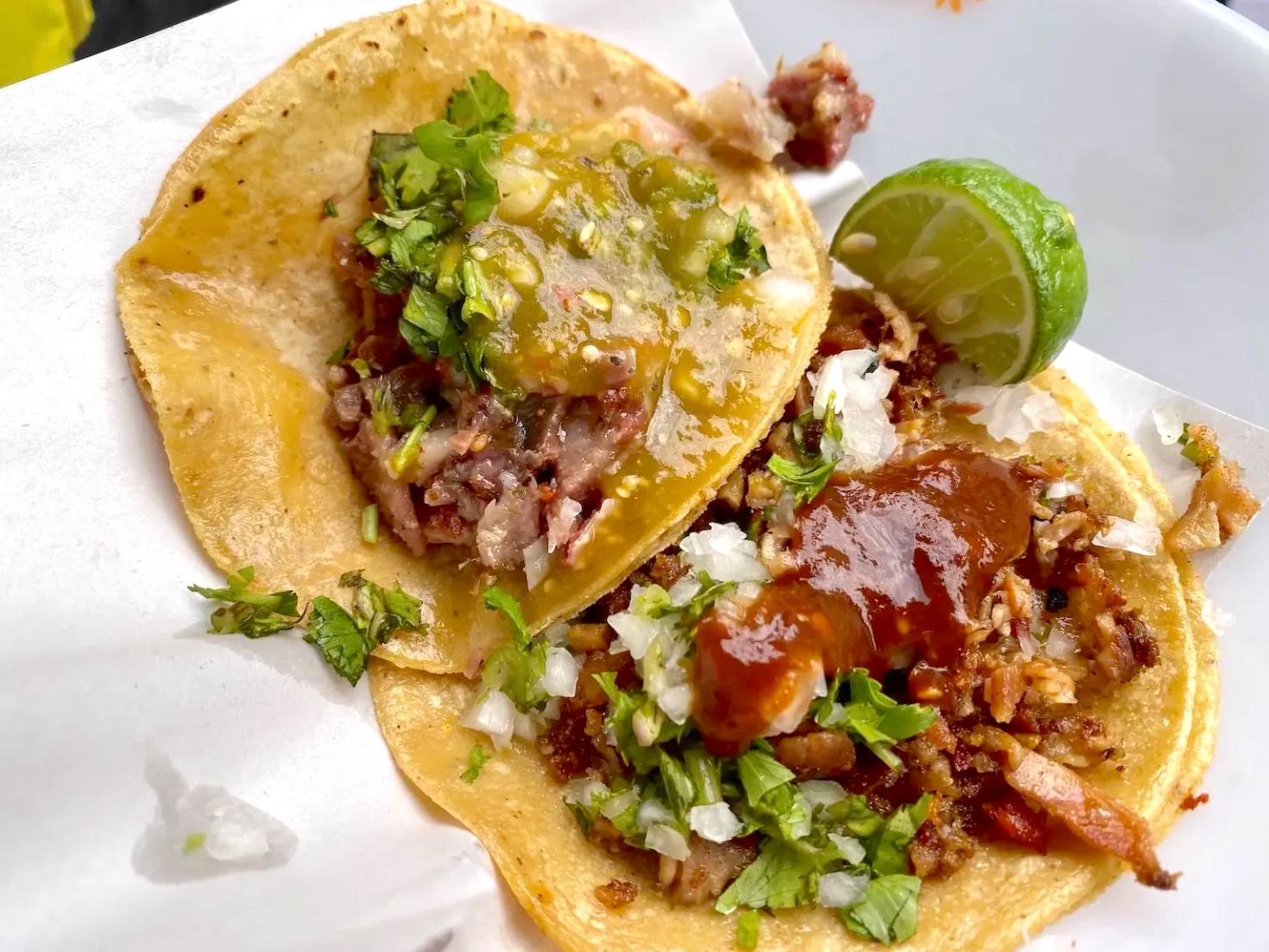 メキシコシティのタコス