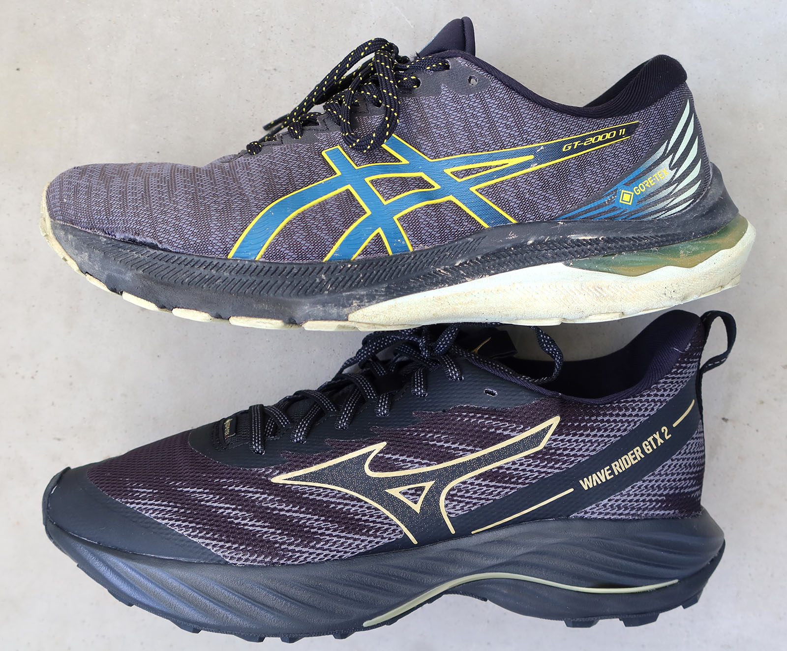 ゴアテックスのシューズ比較